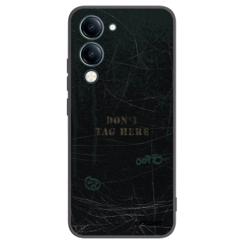 Picasee silikónový čierny obal pre Vivo Y29s 5G - DON´T TAG