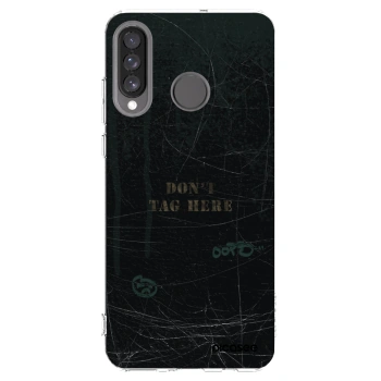 Picasee silikónový prehľadný obal pre Huawei P30 Lite - DON´T TAG