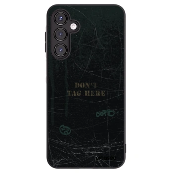 Picasee silikónový čierny obal pre Samsung Galaxy A16 4G - DON´T TAG