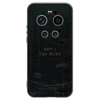 Picasee silikónový čierny obal pre Xiaomi 17 Ultra - DON´T TAG
