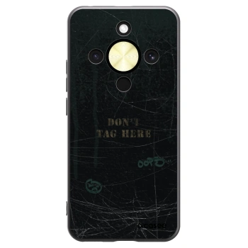 Picasee silikónový čierny obal pre Honor Magic8 Lite 5G - DON´T TAG