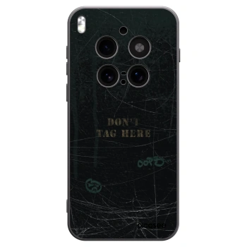 Picasee silikónový čierny obal pre Vivo X300 Pro - DON´T TAG
