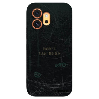 Picasee silikónový čierny obal pre Honor 600 - DON´T TAG