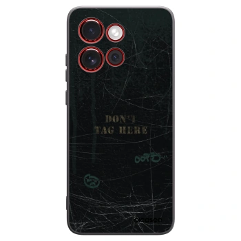 Picasee silikónový čierny obal pre Motorola Edge 60 Neo 5G - DON´T TAG