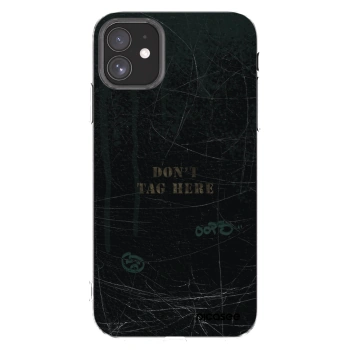 Picasee silikónový prehľadný obal pre Apple iPhone 11 - DON´T TAG