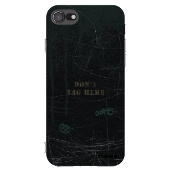 Picasee silikónový prehľadný obal pre Apple iPhone 8 - DON´T TAG