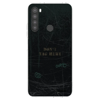 Picasee silikónový prehľadný obal pre Xiaomi Redmi Note 8 - DON´T TAG