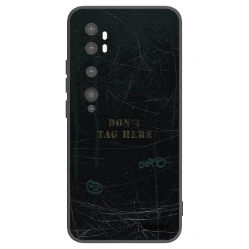 Picasee silikónový čierny obal pre Xiaomi Mi Note 10 (Pro) - DON´T TAG