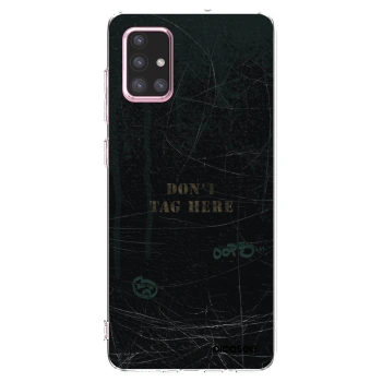 Picasee silikónový prehľadný obal pre Samsung Galaxy A71 A715F - DON´T TAG