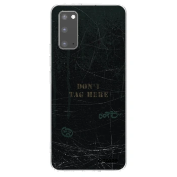 Picasee silikónový prehľadný obal pre Samsung Galaxy S20 G980F - DON´T TAG