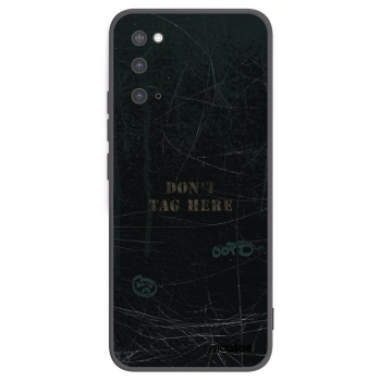 Picasee silikónový čierny obal pre Samsung Galaxy S20 G980F - DON´T TAG