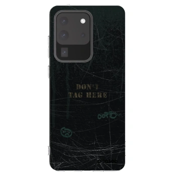 Picasee silikónový prehľadný obal pre Samsung Galaxy S20 Ultra 5G G988F - DON´T TAG