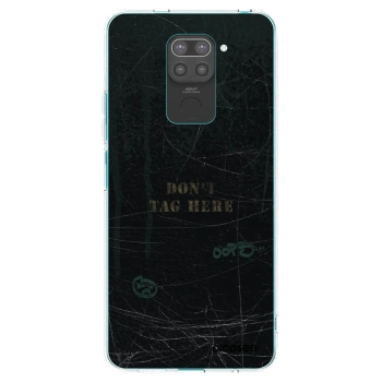 Picasee silikónový čierny obal pre Xiaomi Redmi Note 9 - DON´T TAG