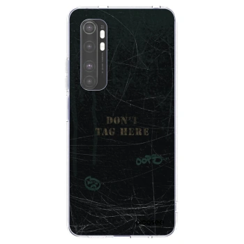 Picasee silikónový prehľadný obal pre Xiaomi Mi Note 10 Lite - DON´T TAG