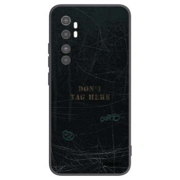 Picasee silikónový čierny obal pre Xiaomi Mi Note 10 Lite - DON´T TAG