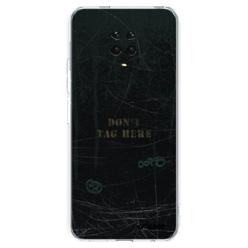 Picasee silikónový prehľadný obal pre Xiaomi Redmi Note 9S - DON´T TAG
