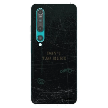 Picasee silikónový prehľadný obal pre Xiaomi Mi 10 - DON´T TAG