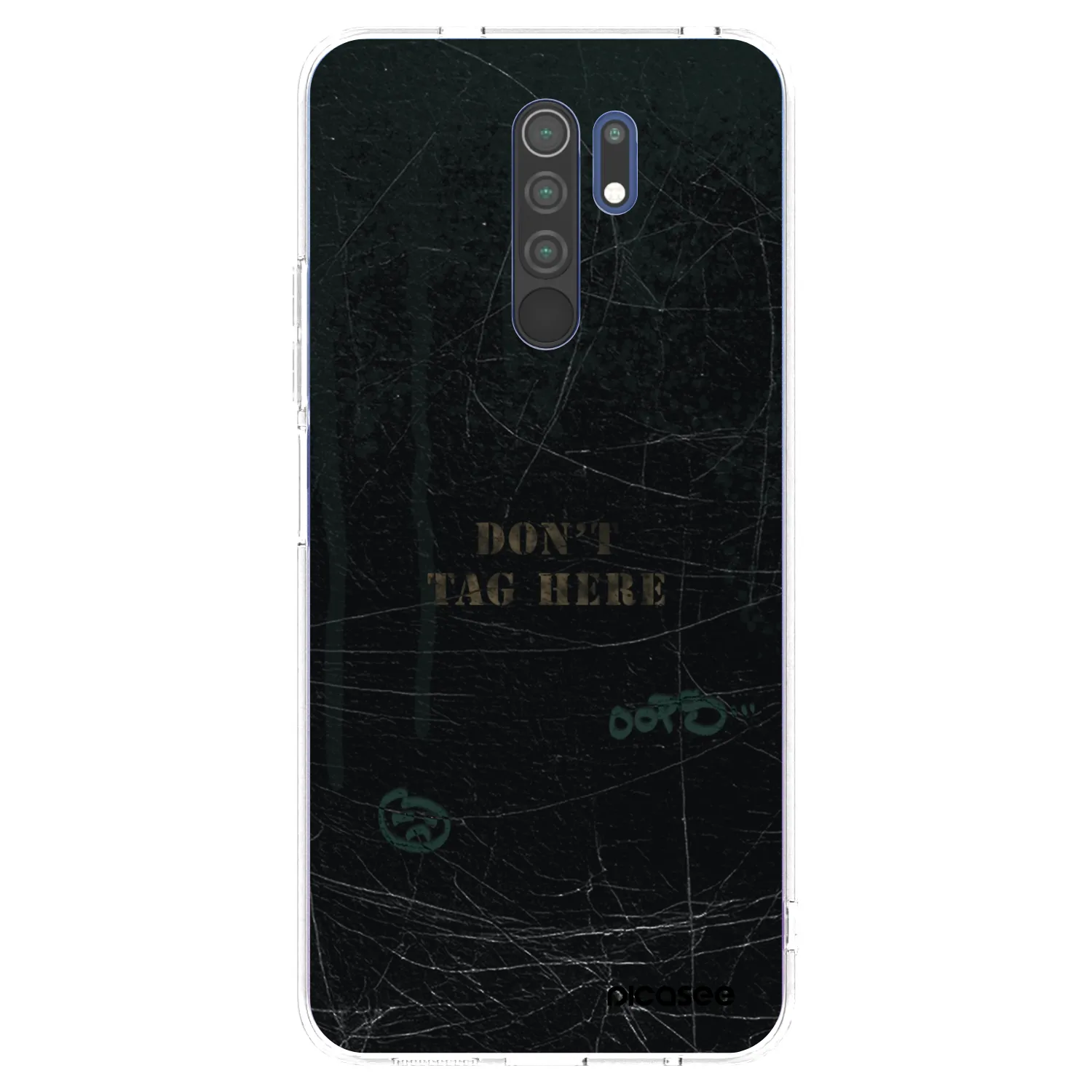 Silikónový prehľadný obal pre Xiaomi Redmi 9 - DON´T TAG