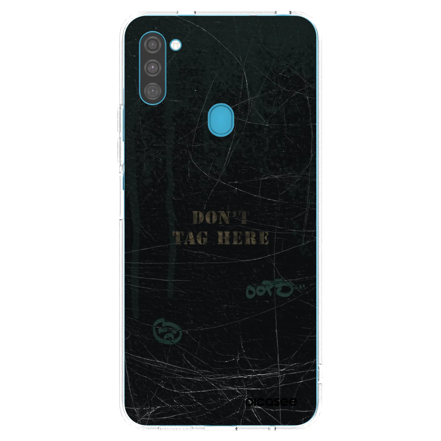 Picasee silikónový prehľadný obal pre Samsung Galaxy M11 - DON´T TAG