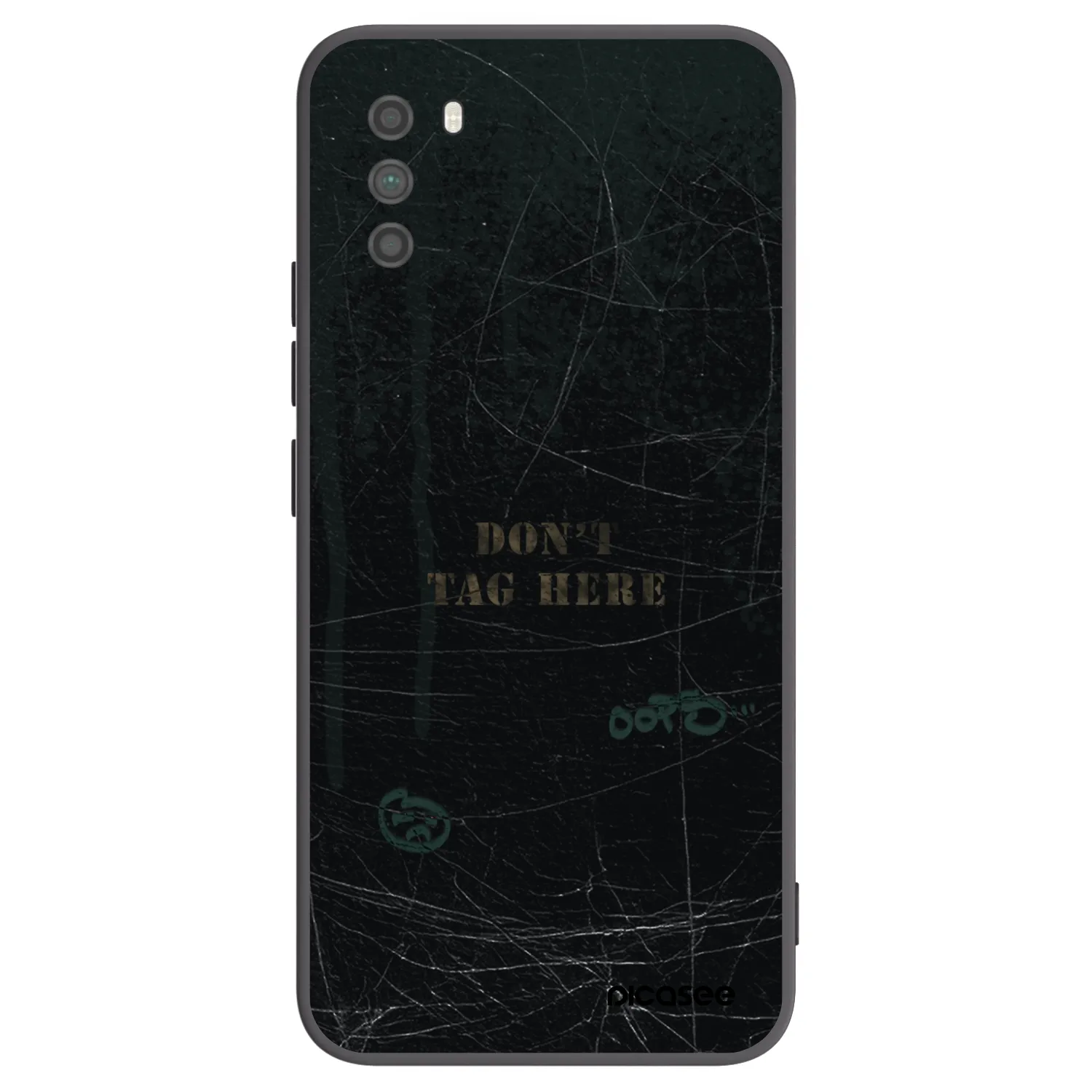 Picasee silikónový čierny obal pre Xiaomi Poco M3 - DON´T TAG