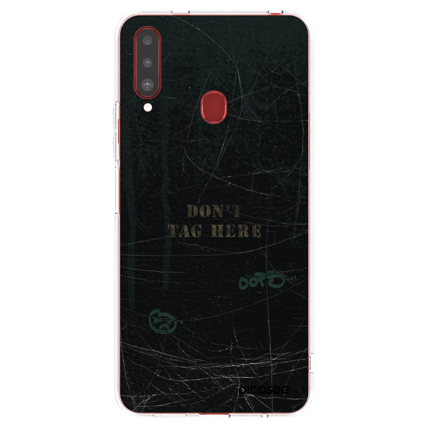 Picasee silikónový prehľadný obal pre Samsung Galaxy A20s - DON´T TAG