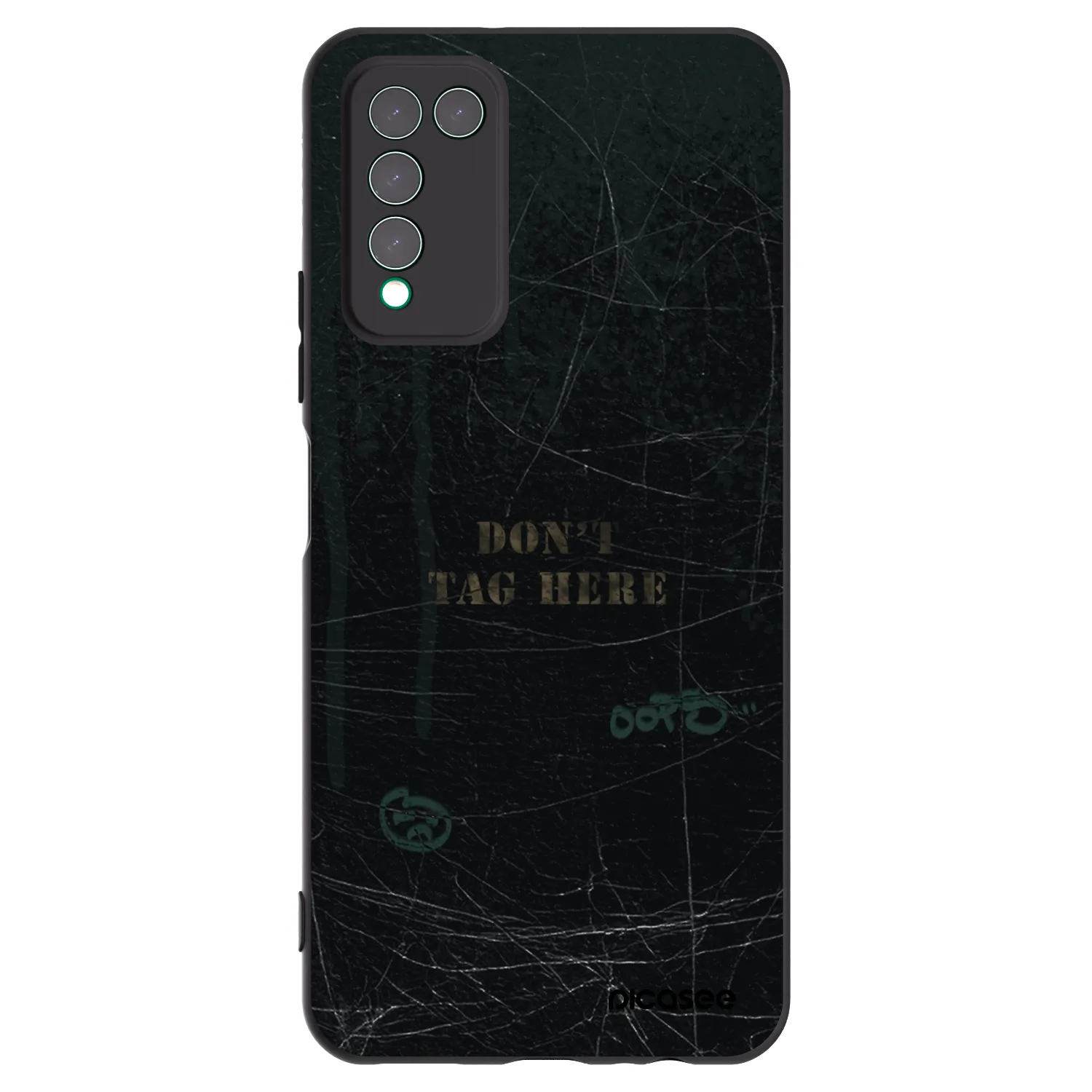 Picasee silikónový čierny obal pre Honor 10X Lite - DON´T TAG