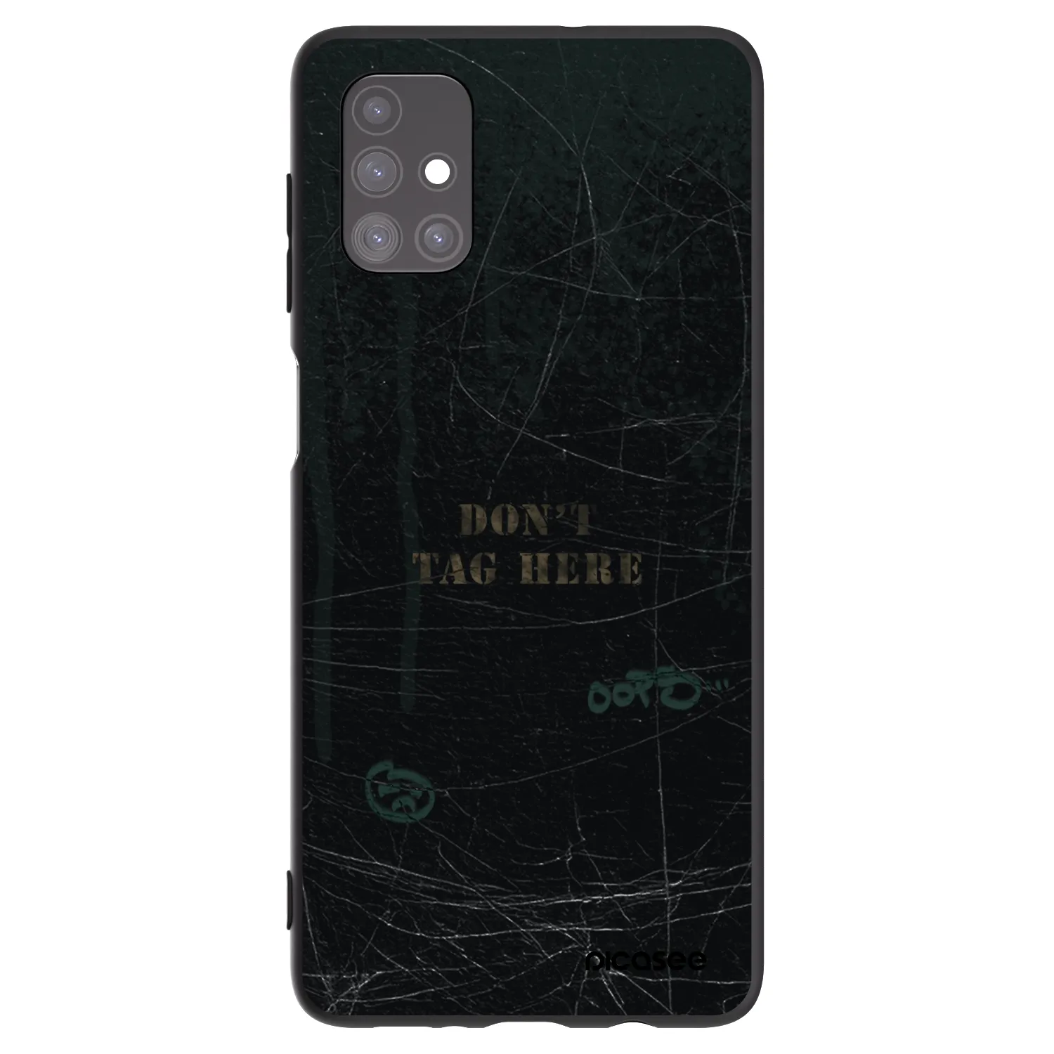 Picasee silikónový čierny obal pre Samsung Galaxy M51 M515F - DON´T TAG