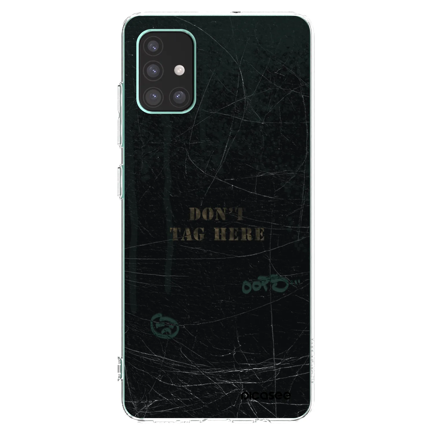 Picasee silikónový prehľadný obal pre Samsung Galaxy M51 M515F - DON´T TAG