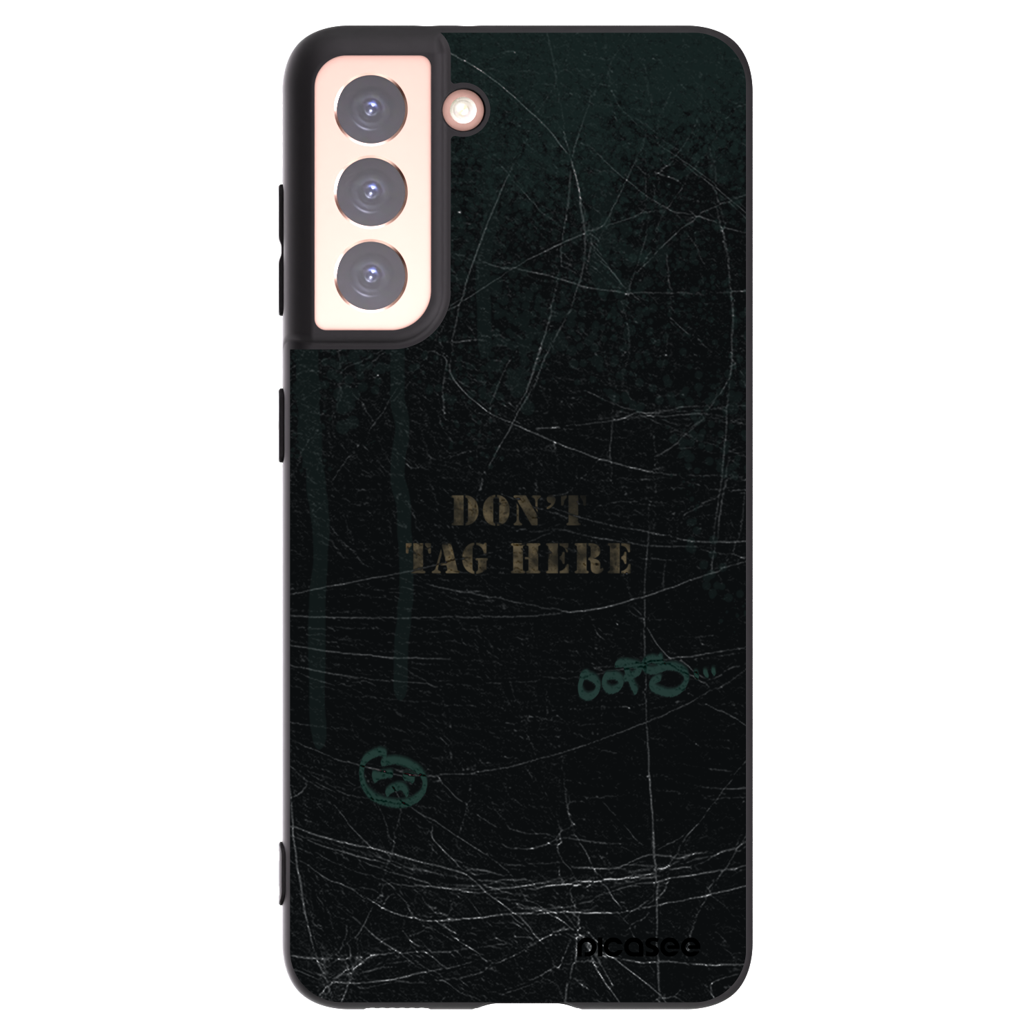 Silikónový čierny obal pre Samsung Galaxy S21 5G G991B - DON´T TAG