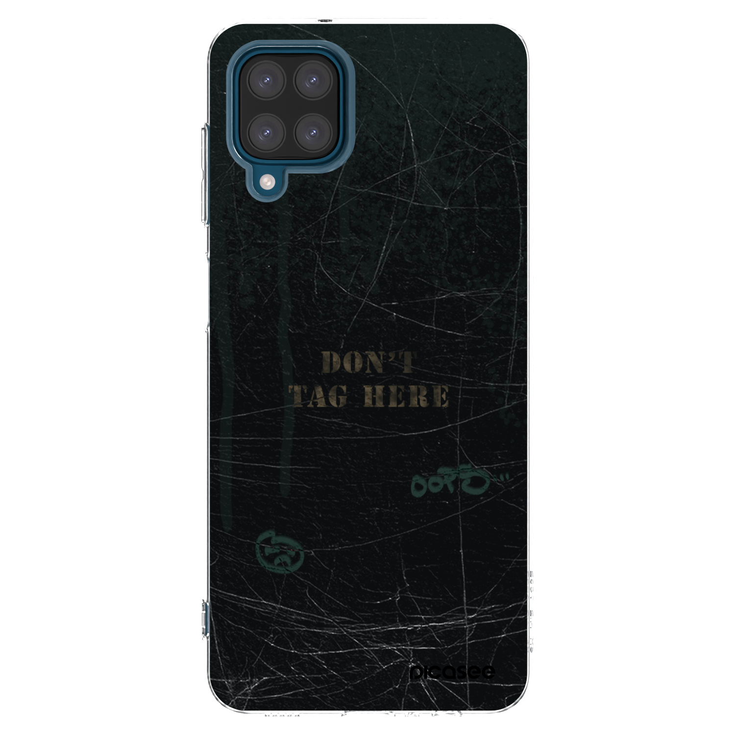 Picasee silikónový prehľadný obal pre Samsung Galaxy A12 A125F - DON´T TAG