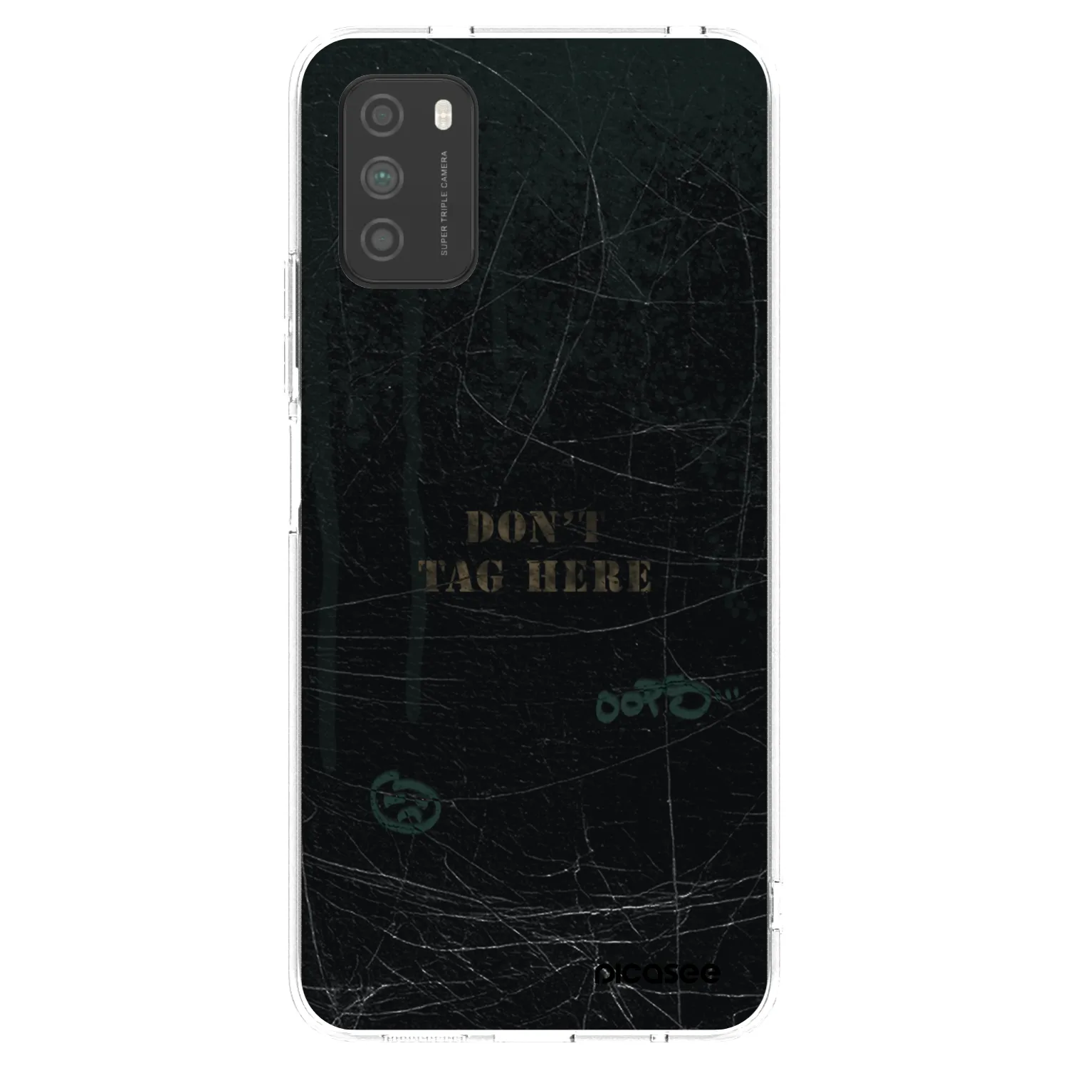 Silikónový prehľadný obal pre Xiaomi Poco M3 - DON´T TAG