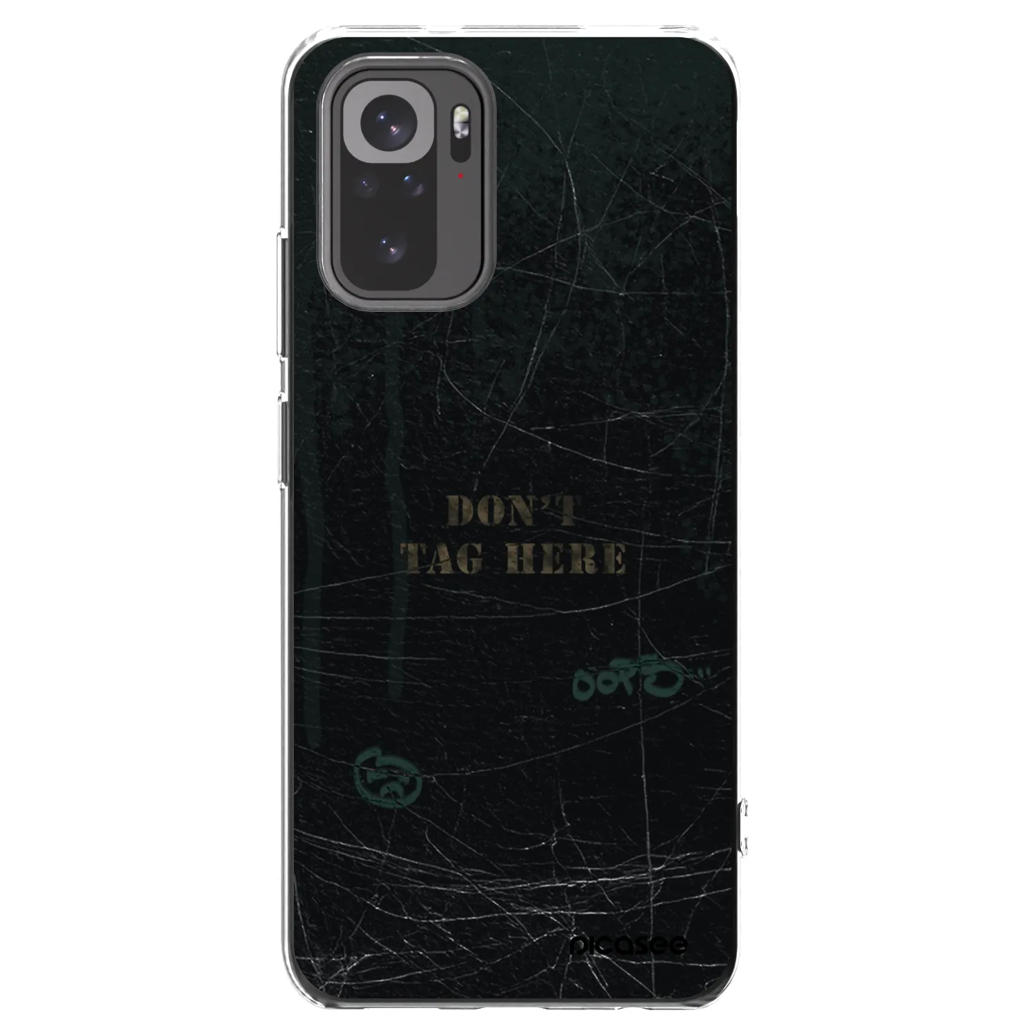 Picasee silikónový prehľadný obal pre Xiaomi Redmi Note 10 - DON´T TAG