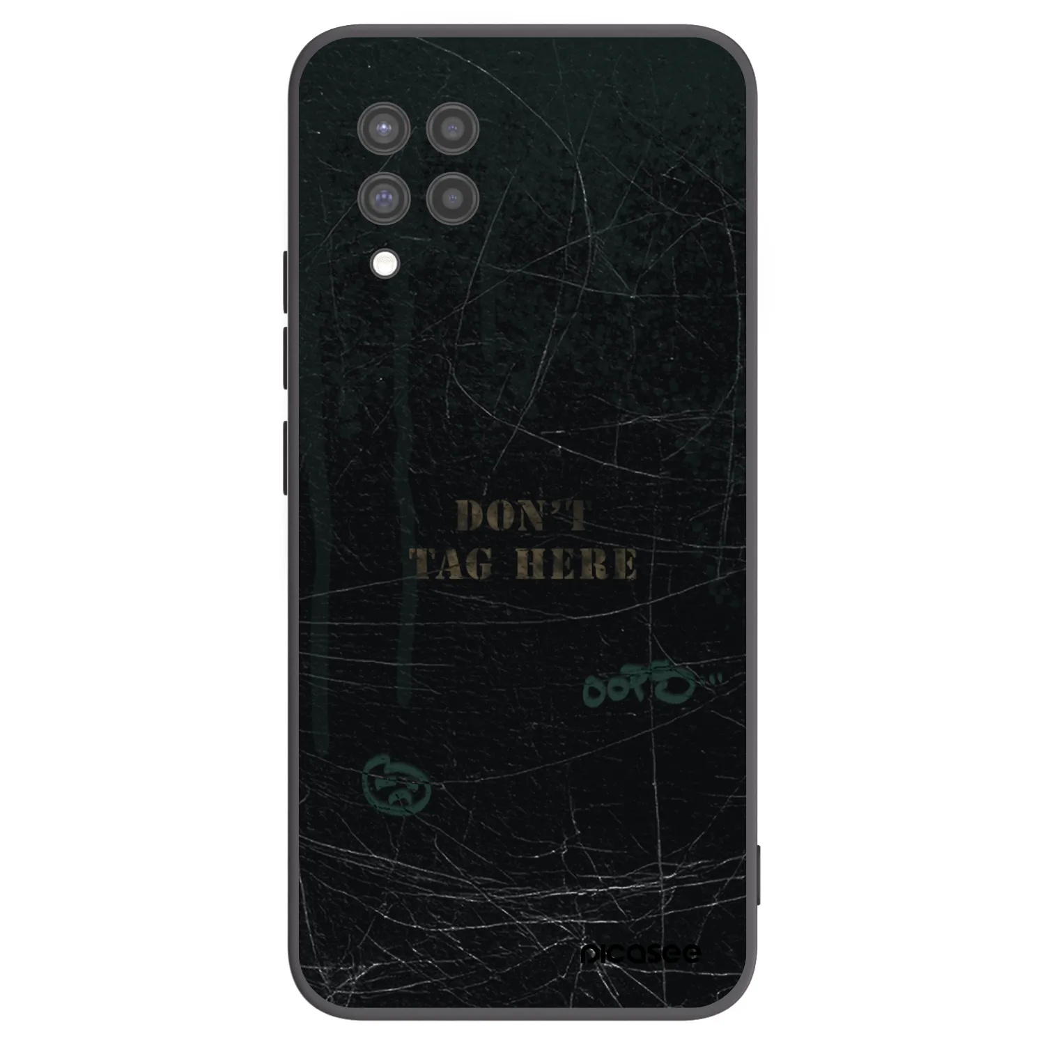 Picasee silikónový čierny obal pre Samsung Galaxy A42 A426B - DON´T TAG