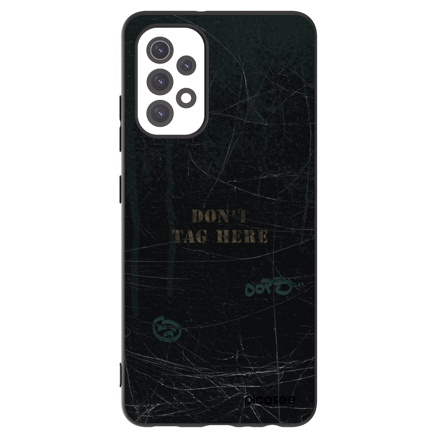 Picasee silikónový čierny obal pre Samsung Galaxy A32 5G A326B - DON´T TAG