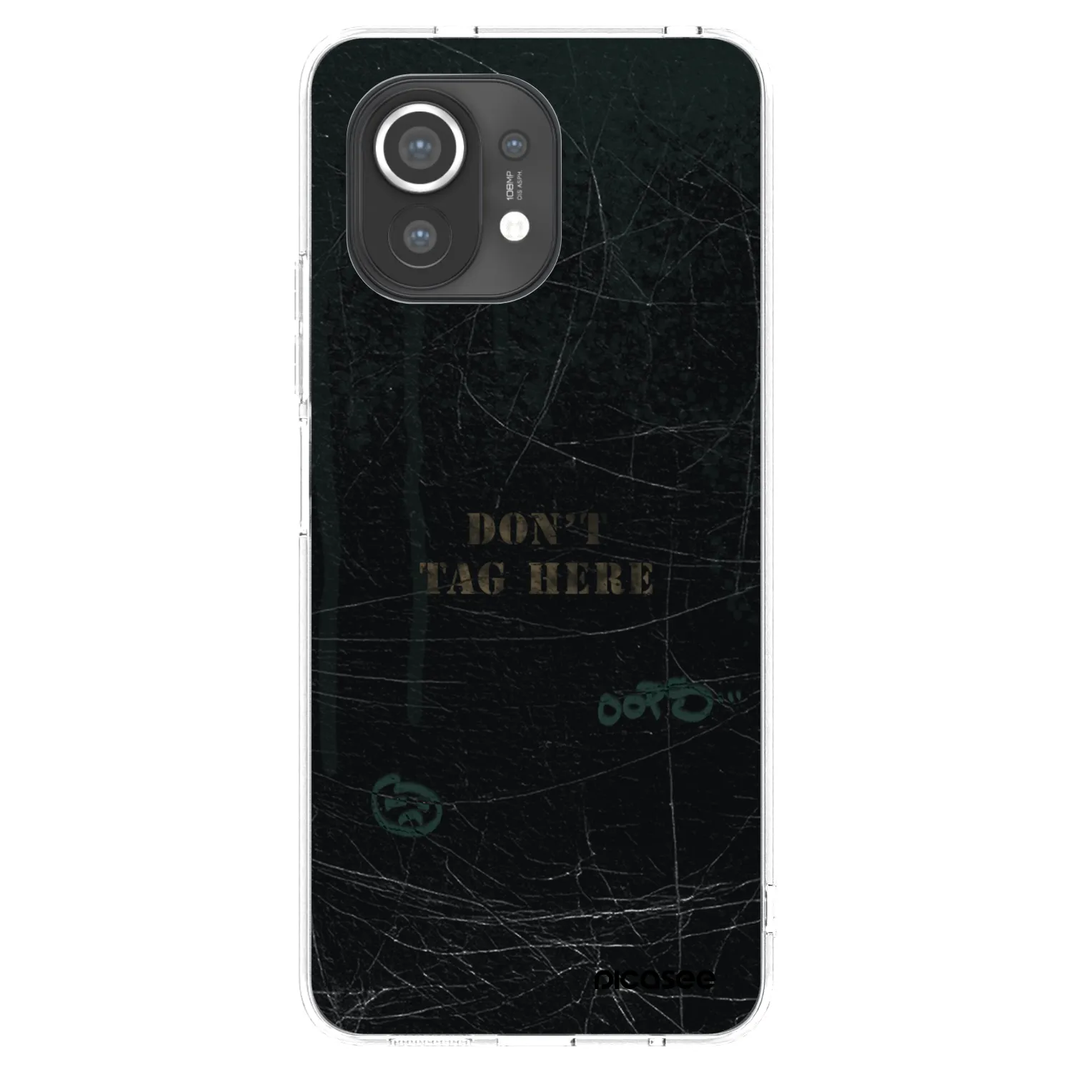 Picasee silikónový prehľadný obal pre Xiaomi Mi 11 - DON´T TAG
