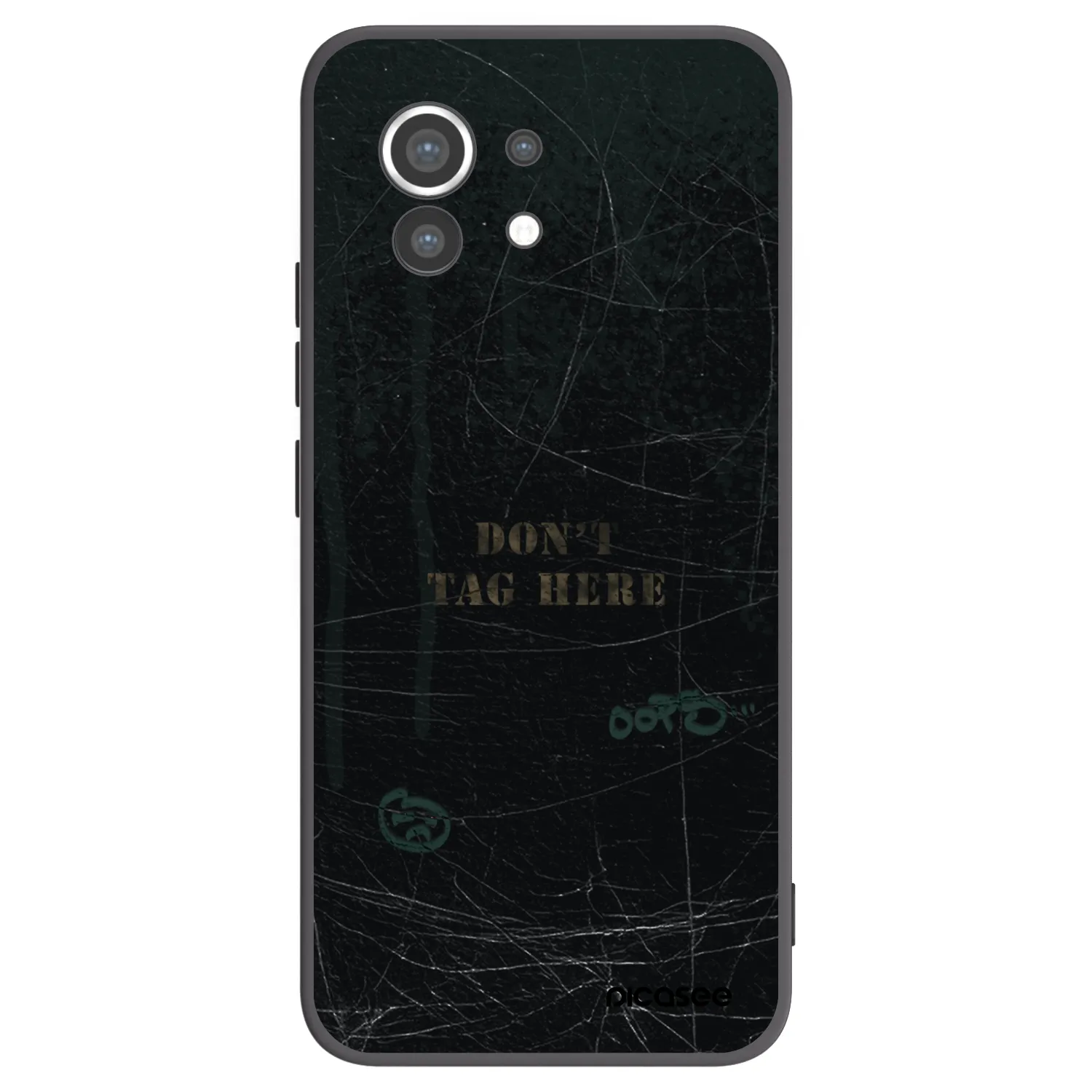 Picasee silikónový čierny obal pre Xiaomi Mi 11 - DON´T TAG