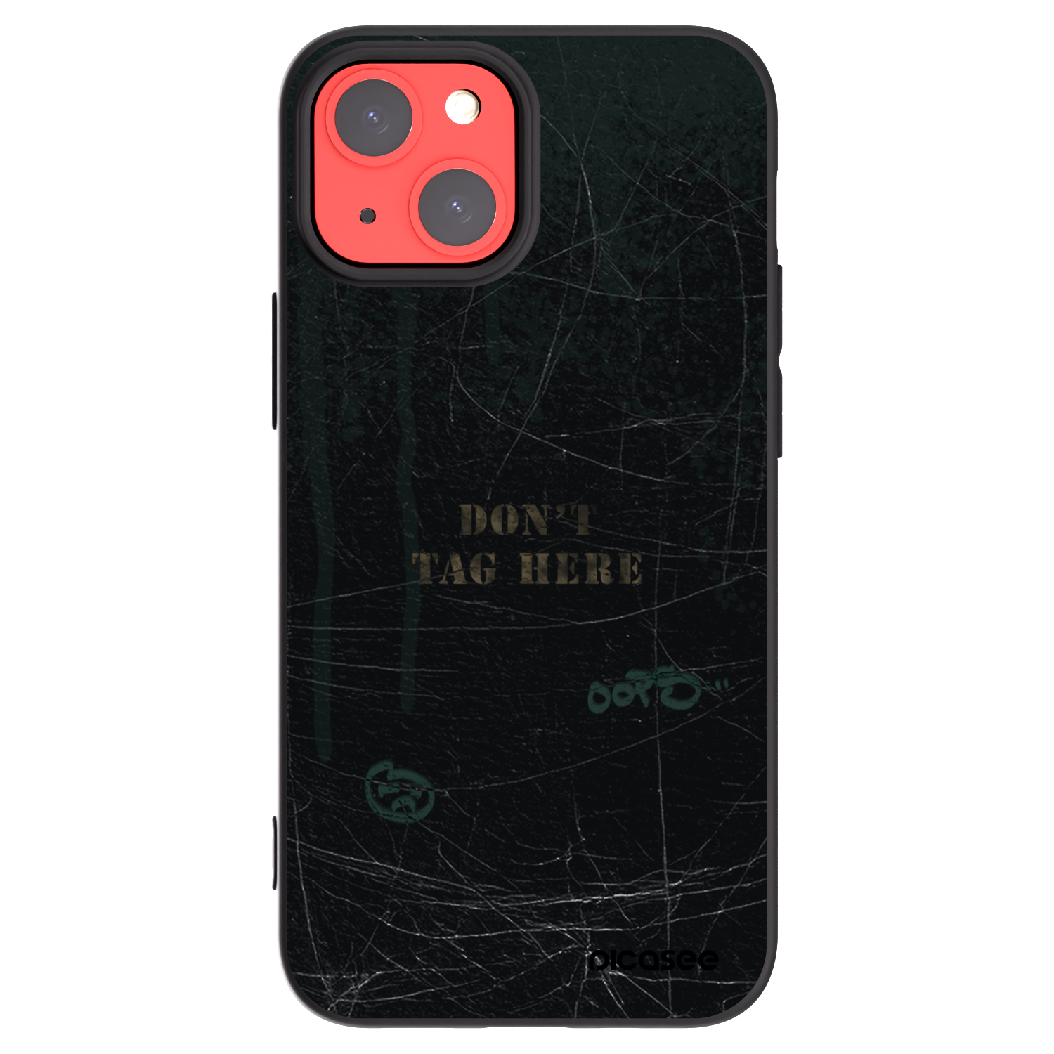 Picasee silikónový čierny obal pre Apple iPhone 13 mini - DON´T TAG