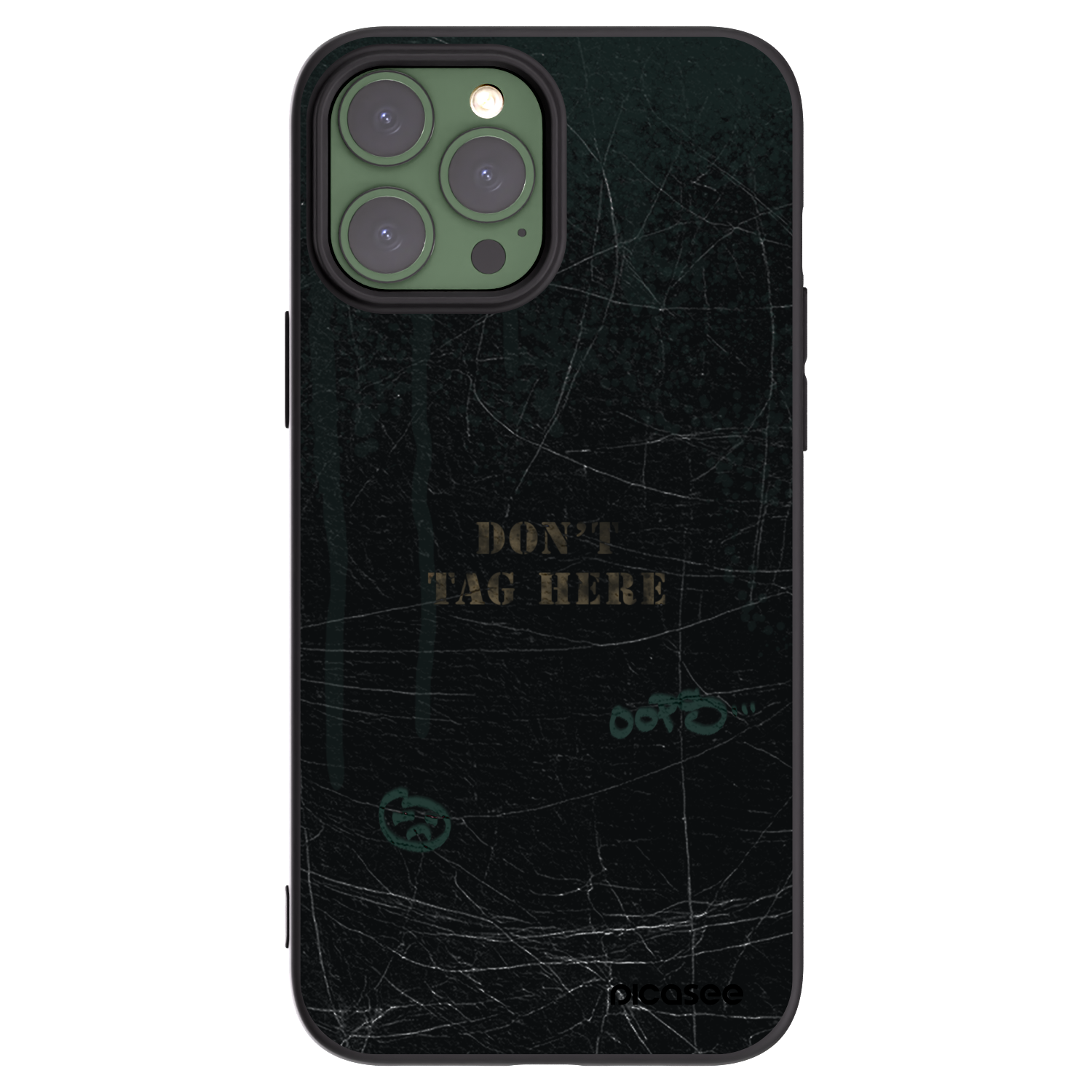 Silikónový čierny obal pre Apple iPhone 13 Pro Max - DON´T TAG