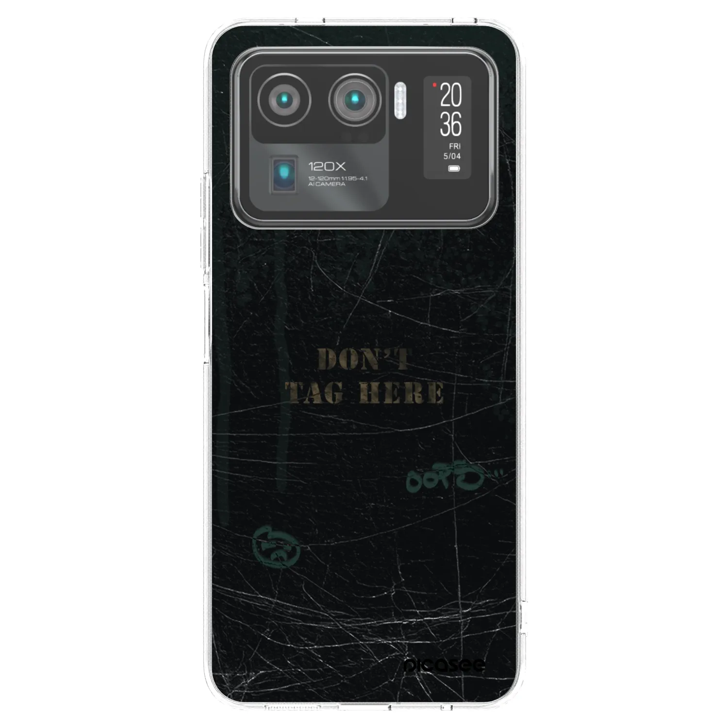 Picasee silikónový prehľadný obal pre Xiaomi Mi 11 Ultra - DON´T TAG