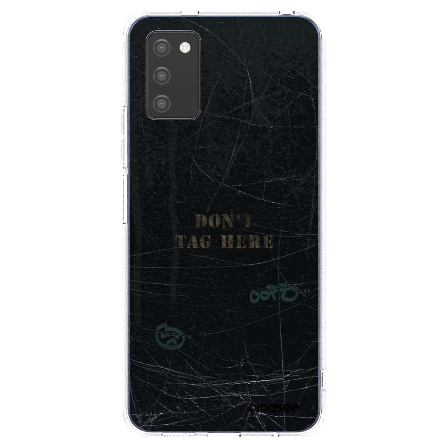 Picasee silikónový prehľadný obal pre Samsung Galaxy A02s A025G - DON´T TAG