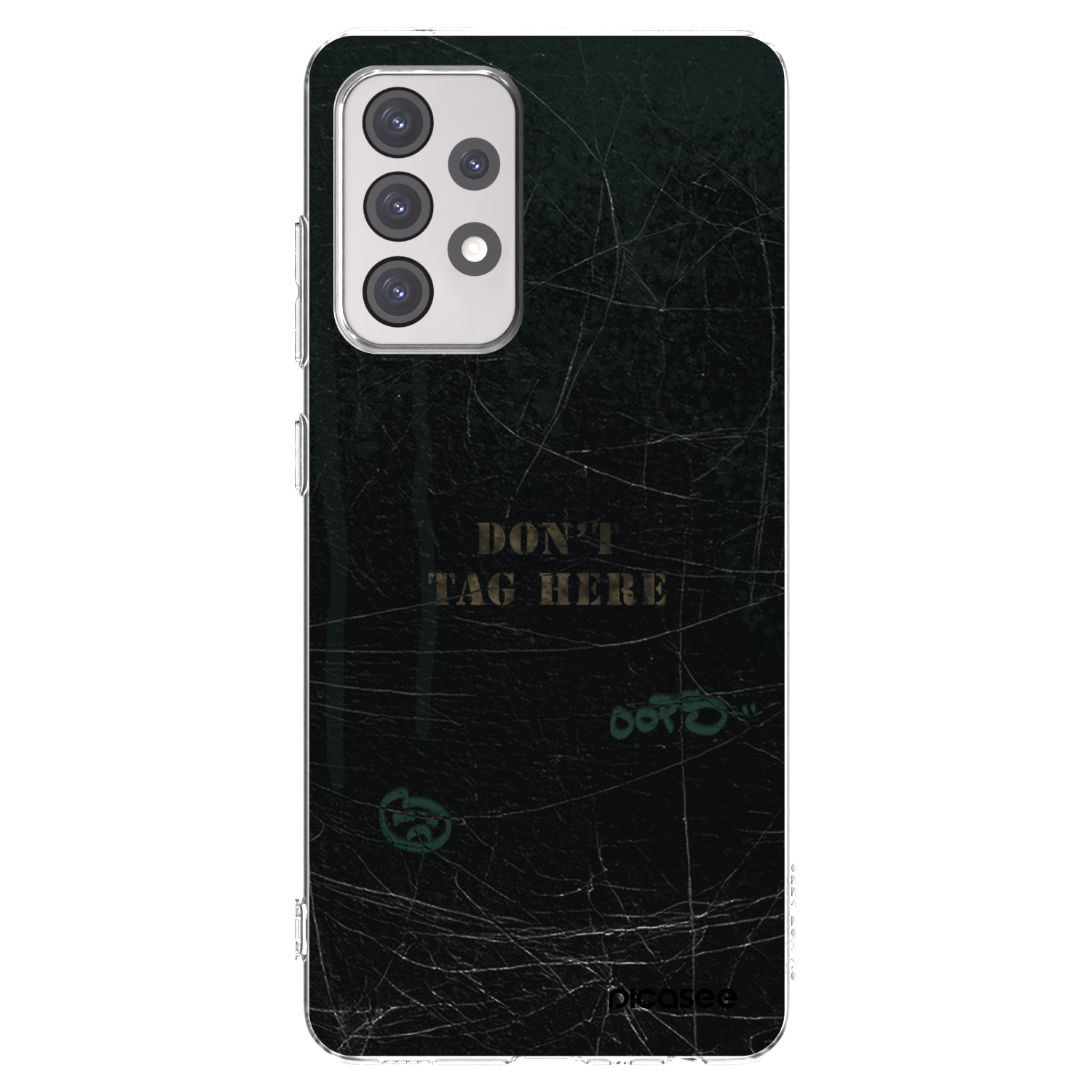 Picasee silikónový prehľadný obal pre Samsung Galaxy A52s 5G A528B - DON´T TAG