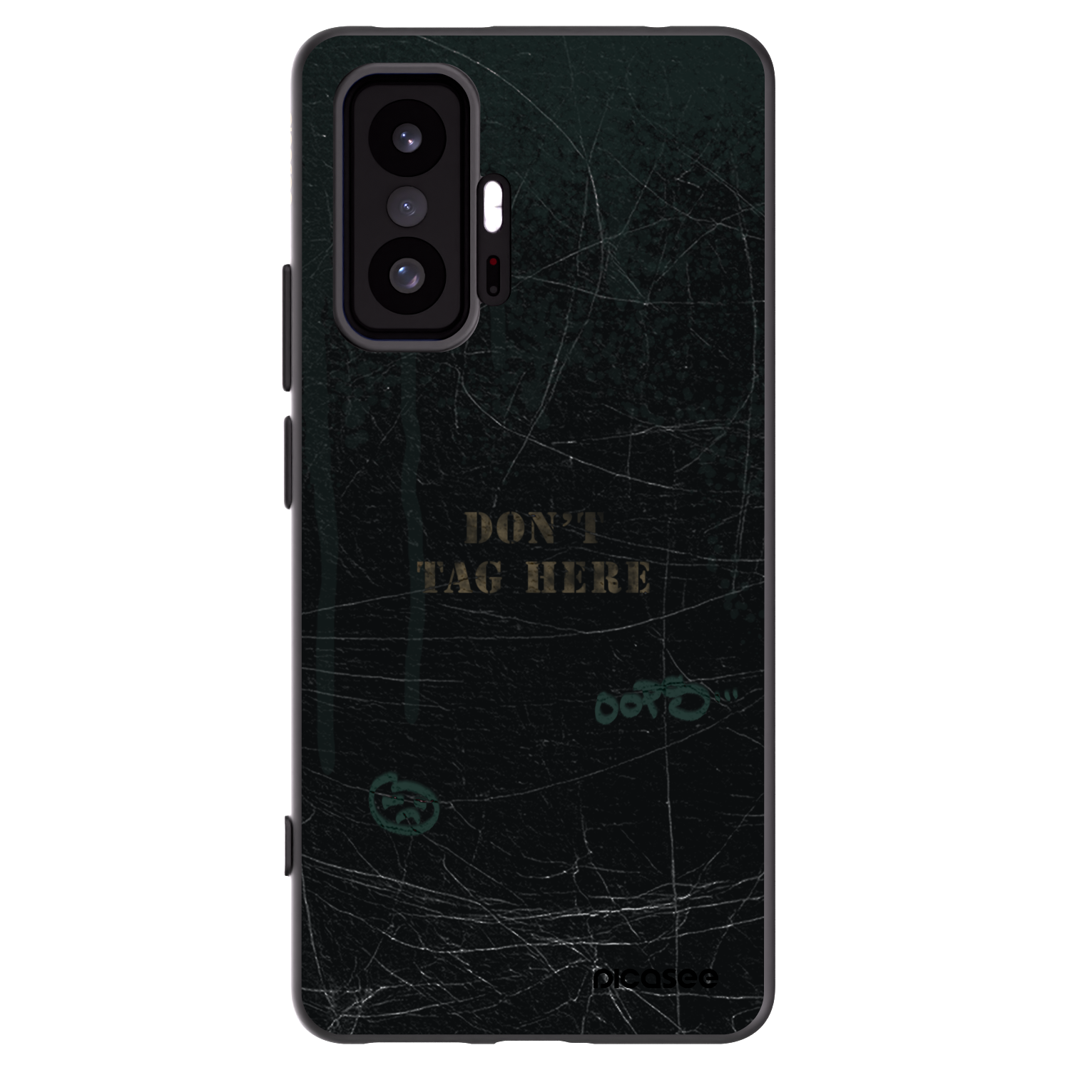 Picasee silikónový čierny obal pre Xiaomi 11T - DON´T TAG