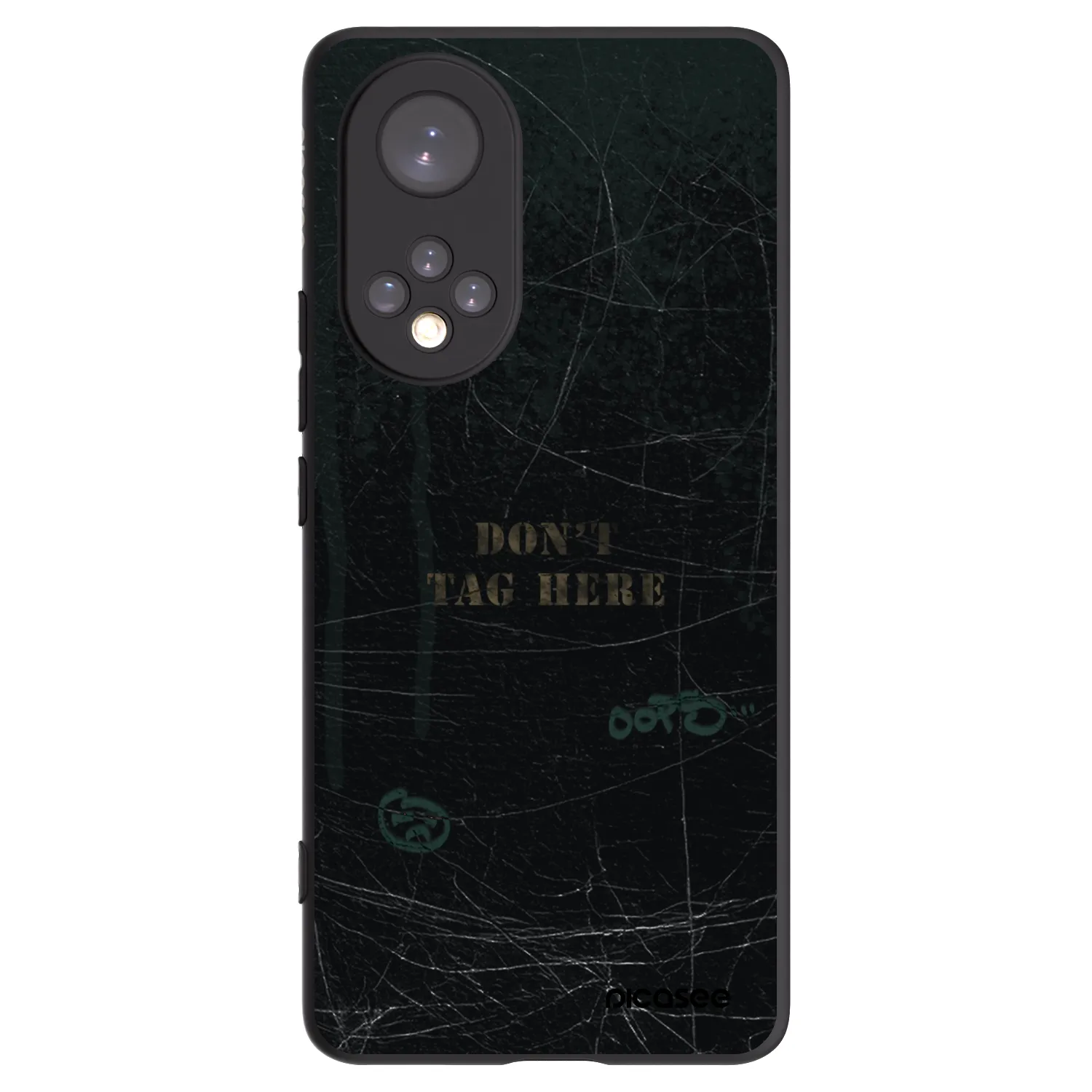 Picasee silikónový čierny obal pre Huawei Nova 9 - DON´T TAG