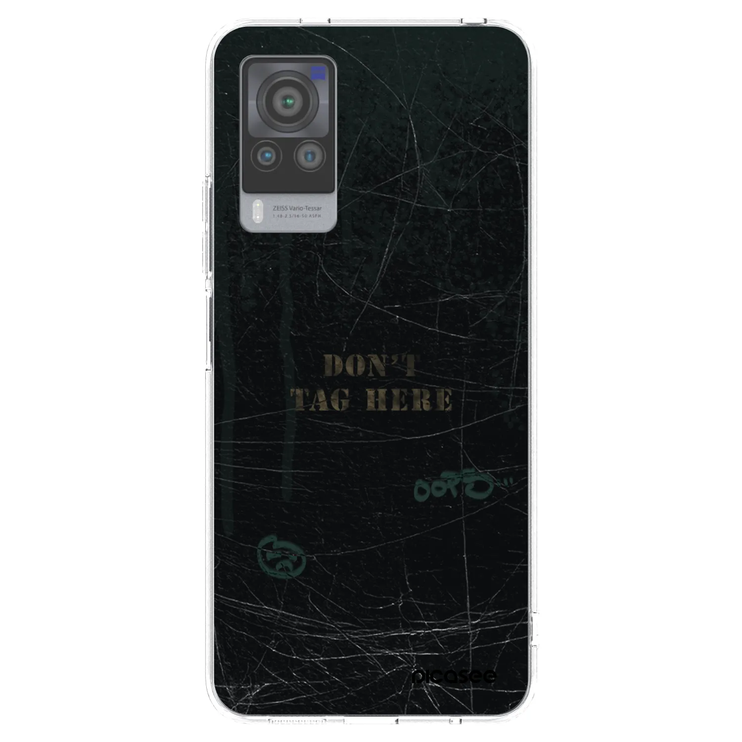 Picasee silikónový prehľadný obal pre Vivo X60 Pro 5G - DON´T TAG
