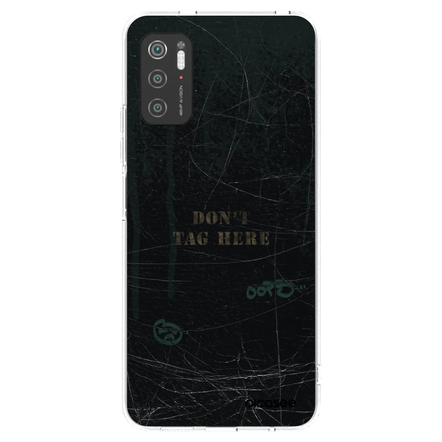 Picasee silikónový prehľadný obal pre Xiaomi Poco M3 Pro 5G - DON´T TAG