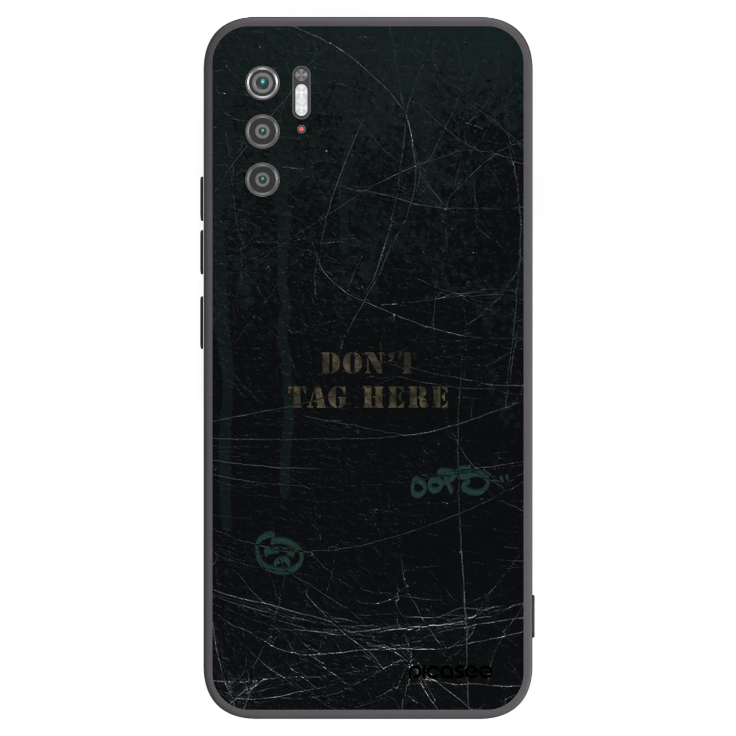 Picasee silikónový čierny obal pre Xiaomi Poco M3 Pro 5G - DON´T TAG