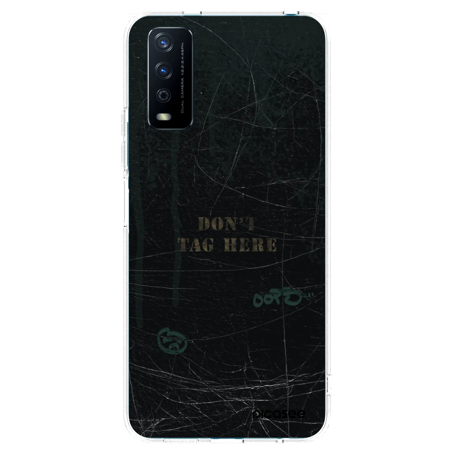 Picasee silikónový prehľadný obal pre Vivo Y11s - DON´T TAG