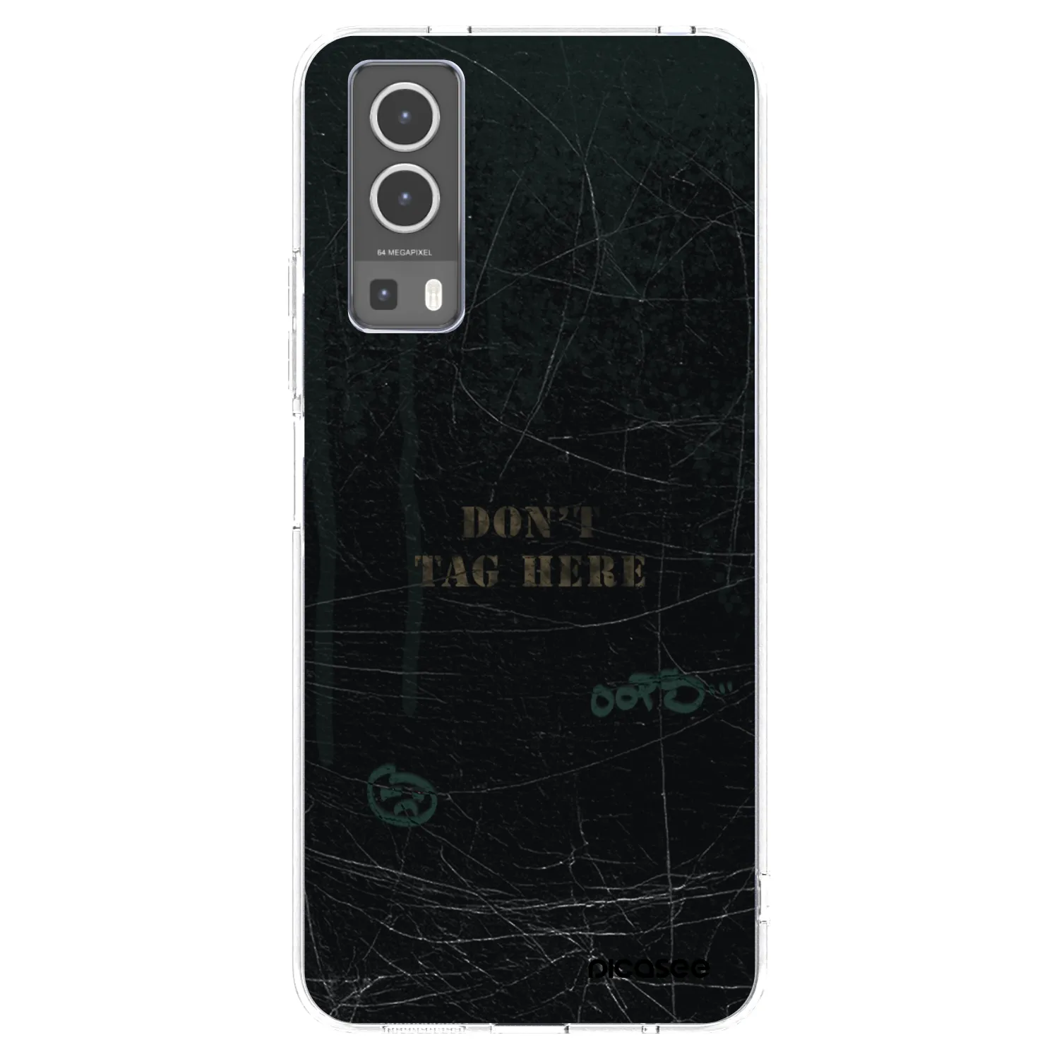 Picasee silikónový prehľadný obal pre Vivo Y72 5G - DON´T TAG