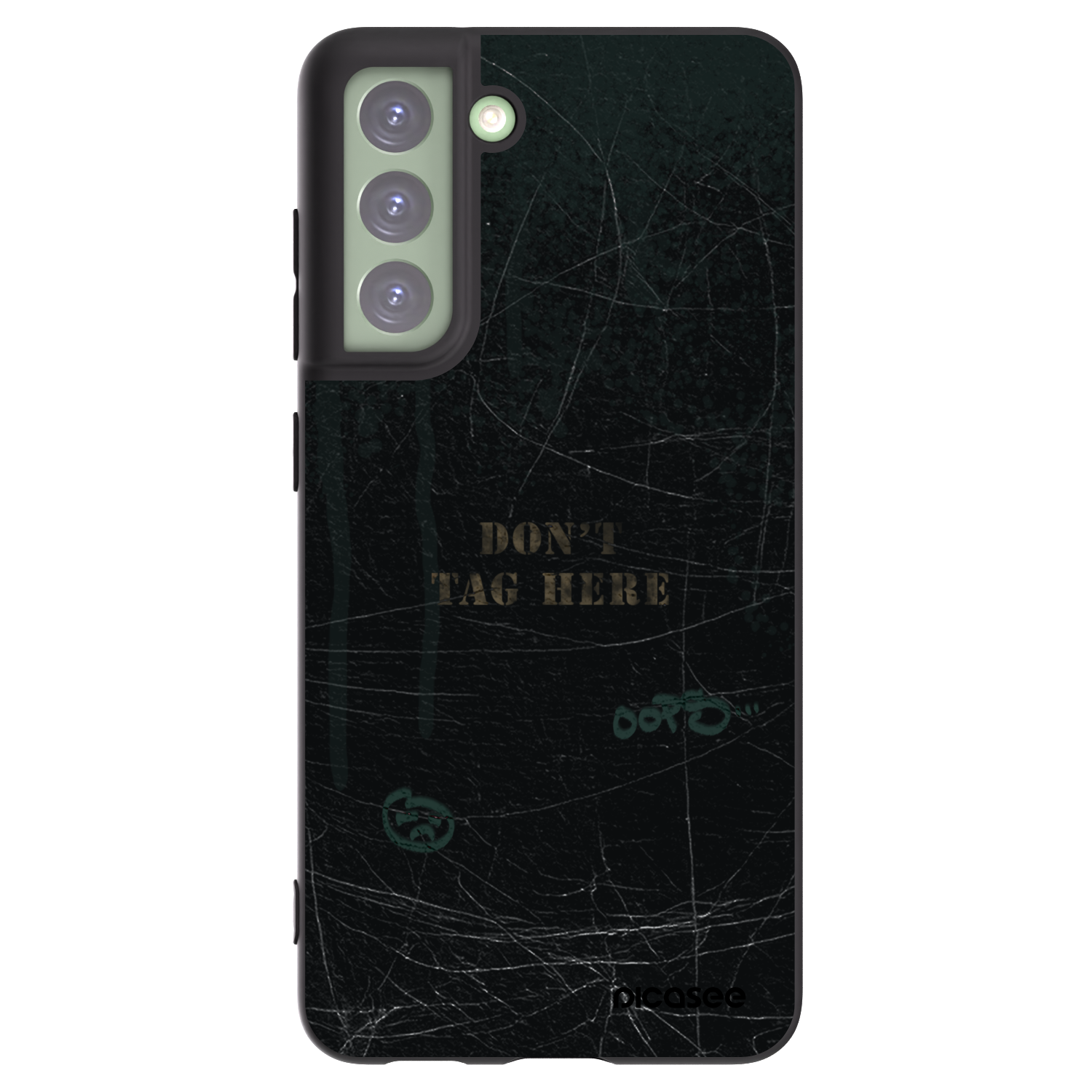 Picasee silikónový čierny obal pre Samsung Galaxy S21 FE 5G - DON´T TAG