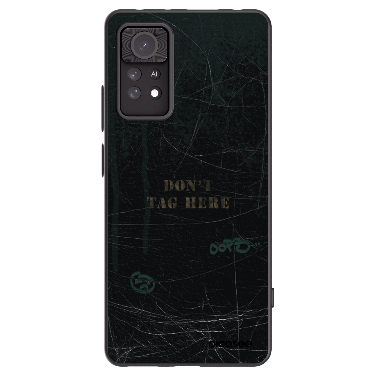 Picasee silikónový čierny obal pre Xiaomi Redmi Note 11 Pro 5G - DON´T TAG